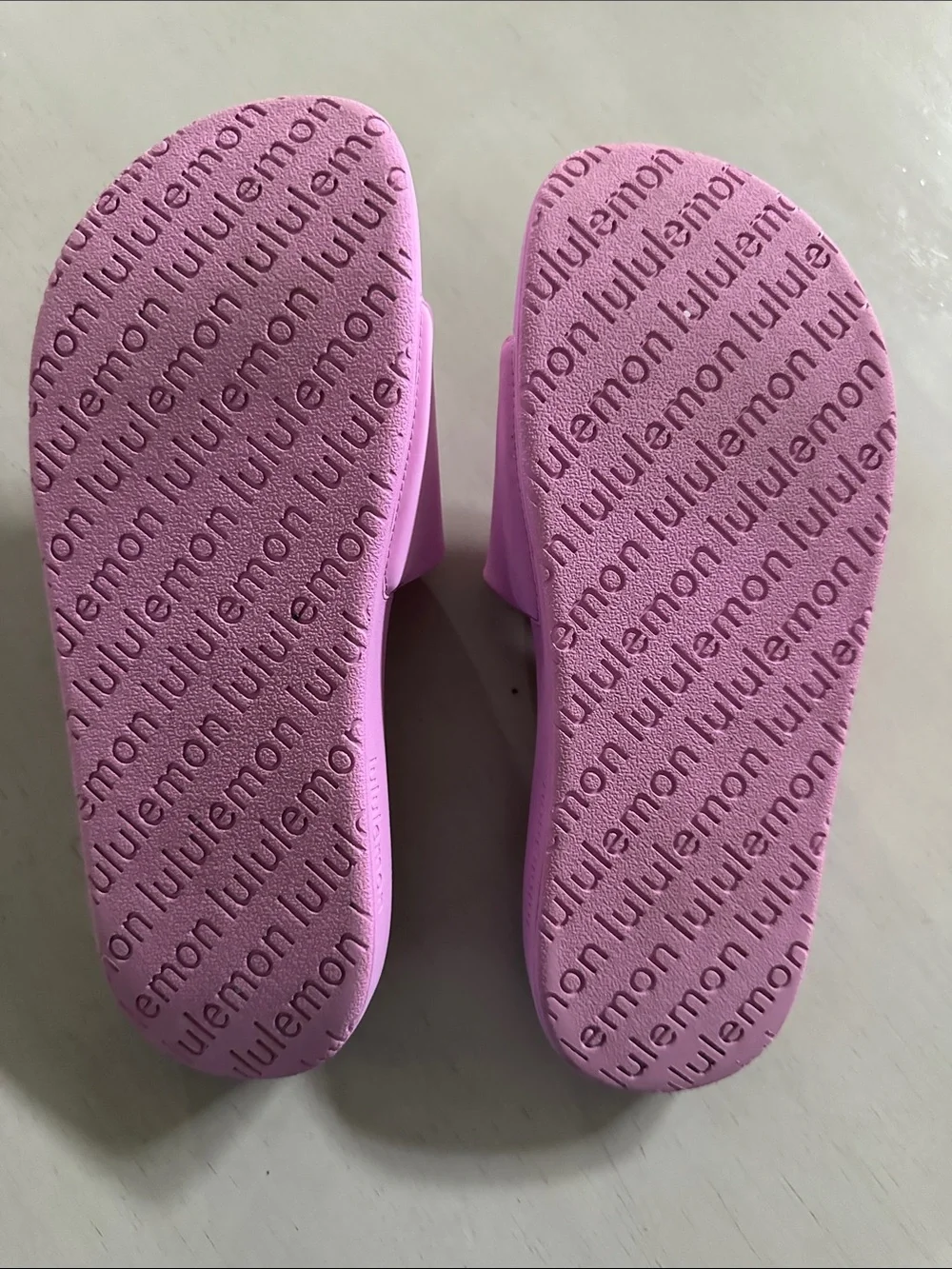 lululemon athletica Pink Slip-On Slide Sandals - Size 6 - gently worn